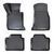 Резиновые коврики Rizline 3D для BMW 3 Class E90/E91/E92/E93 2006-2013 с перемычкой, борт 5см S-0235 фото