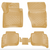 Резиновые коврики Rizline 3D для Volkswagen Touareg 2018- с перемычкой, борт 5см S-3991 BEIGE фото
