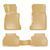 Резиновые коврики Rizline 3D для BMW 5 Class E39 1995-2003 с перемычкой, борт 5см S-0310 BEIGE фото