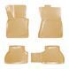 Резиновые коврики Rizline 3D для BMW X5 E70 2006-2013 с перемычкой, борт 5см S-0396 BEIGE фото 1