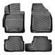 Резиновые коврики Rizline 3D для Toyota Corolla 10 E140,E150 2006-2013 с перемычкой, борт 5см S-3564 фото 1