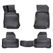 Резиновые коврики Rizline 3D для Mercedes Glc-Class X253/C253 2015- с перемычкой, борт 5см S-1446 фото 1