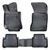 Гумові килимки Rizline 3D для Mercedes E-Class W211 2002-2009 &ndash; з перемичкою, борт 5см S-2116 фото