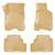 Гумові килимки Rizline 3D для Hyundai Tucson 2004-2010 &ndash; з перемичкою, борт 5см S-1560 BEIGE фото