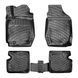 Резиновые коврики Rizline 3D для Toyota Corolla E120;E130 2000-2006 с перемычкой, борт 5см S-3458/1 фото 1