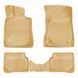 Гумові килимки Rizline 3D для Mercedes S-Class W221 2006-2013 &ndash; з перемичкою, борт 5см S-9245 BEIGE фото 1