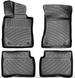 Гумові килимки Rizline 3D для Mercedes S-Class W140 1991-1998 &ndash; з перемичкою, борт 5см S-1400 фото 1